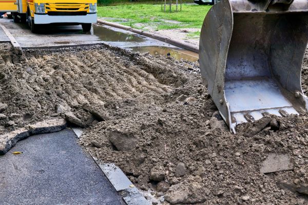 Blacktop Removal in North Tonawanda