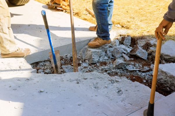Pavement Demolition in North Tonawanda
